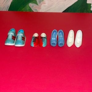 Barbie shoe lot
